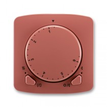 termostat univerzální otočný TANGO 3292A-A10101 R2 vřesová červená